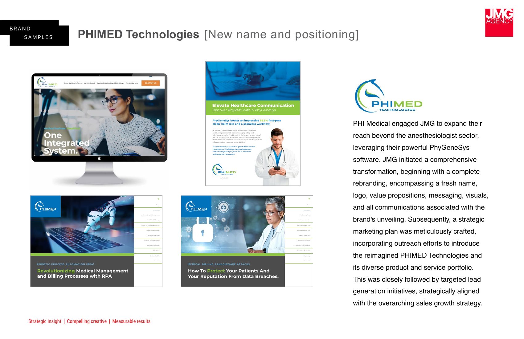 PHIMED Technologies brand sample